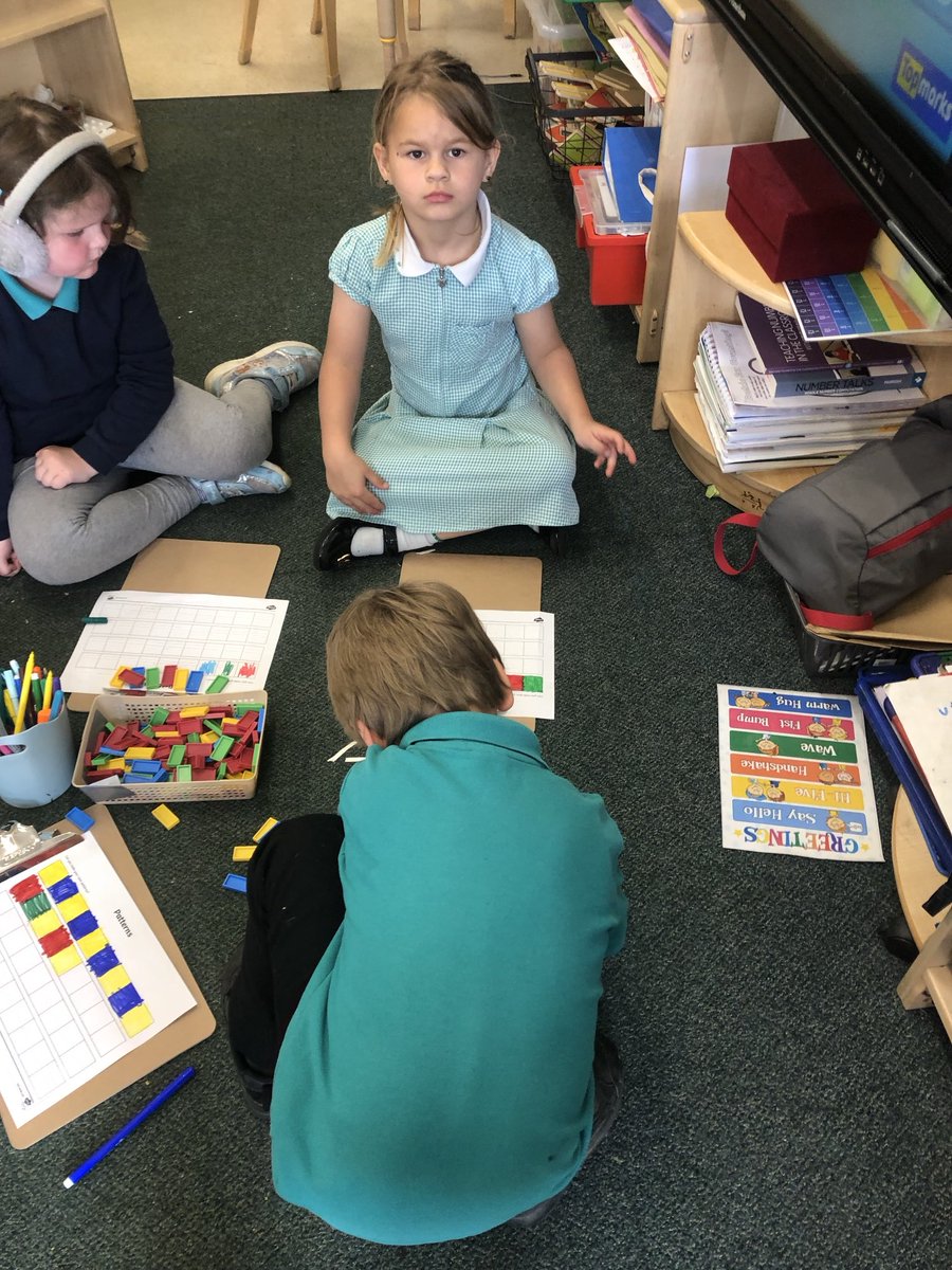 Creating our own patterns using  dominoes #creativity #problemsolving