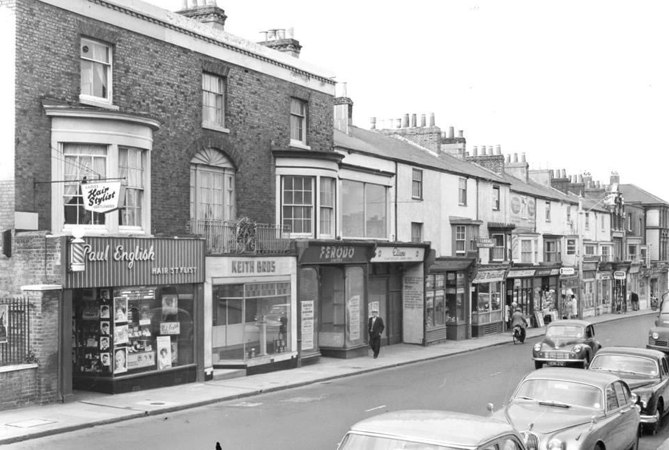 Commercial Road before redevelopment in the late 1960’s