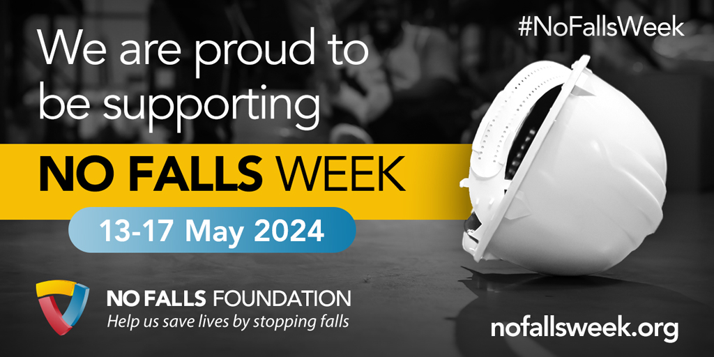 We’re proud to be supporting No Falls Week - a powerful campaign from the No Falls Foundation, taking place this week (13-17 May 2024), dedicated to promoting safe working at height! Get involved and help us shine a spotlight on height safety: nofallsweek.org #NoFallsWeek