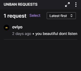 Damn this unban request wild.