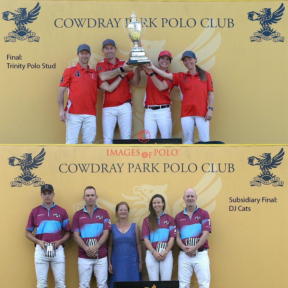 Congratulations to the winners of the Tyro Cup at Cowdray Park Polo Club yesterday. 📷©️@ImagesofPolo