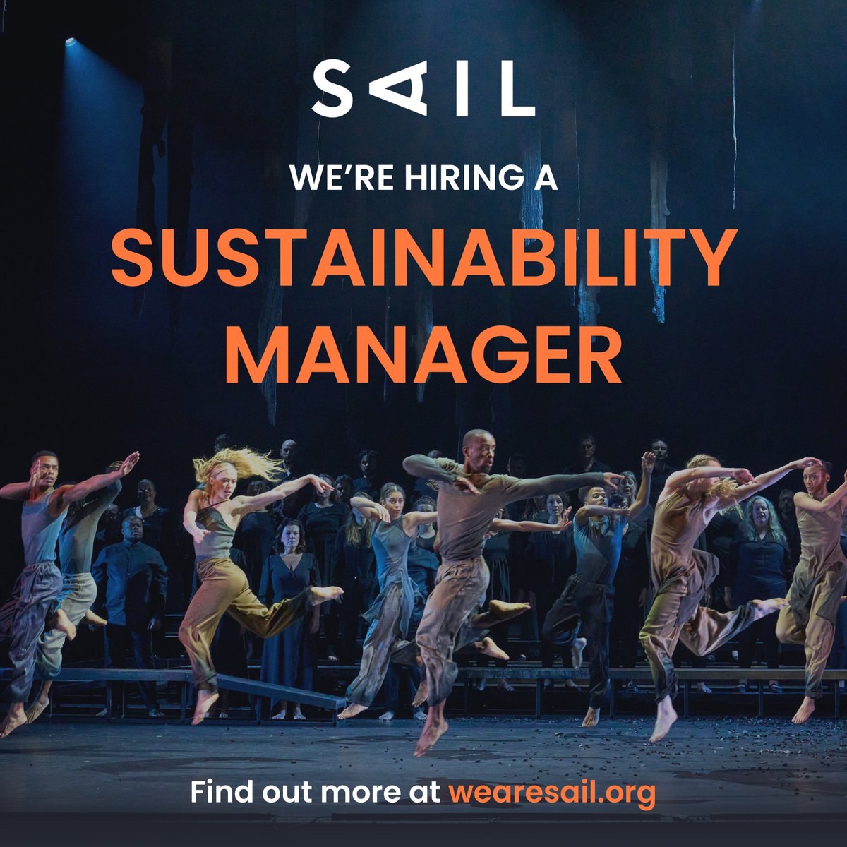 📣 We are hiring!📣 Are you passionate about sustainability and eager to make a tangible difference in the creative and cultural industries? If so, you might be our Sustainability Manager! Apply now 👇 wearesail.org/apply-now-to-b…