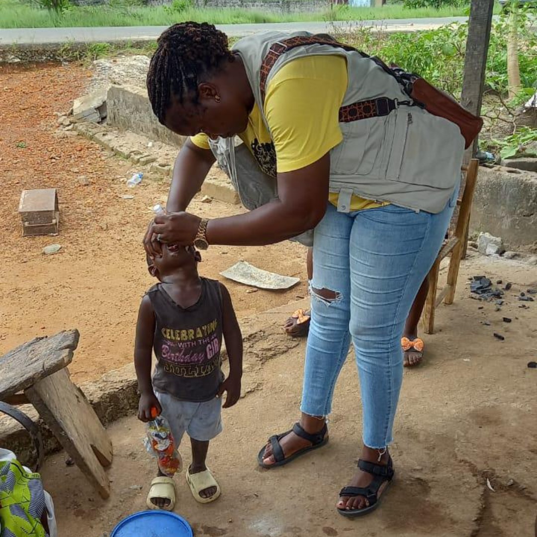 Supervisors are on a mission to ensure every child gets their polio vaccine during this house-to-house campaign! It's #HumanlyPossible to Kick Polio out of Liberia 🇱🇷 and keep our communities healthy and safe.