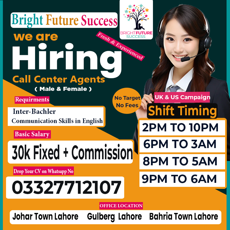 #hiring #callcenterjobs #jobsearch #callcenter #CallCenterAgent #CallCenterRepresentative #LahoreJobs #jobseekers #brightfuturesuccess #jobseeker #jobsearch2024 #jobhiring #lahorejobs #lahore #jobs2024 #fresherjob #callcenterjobslahore