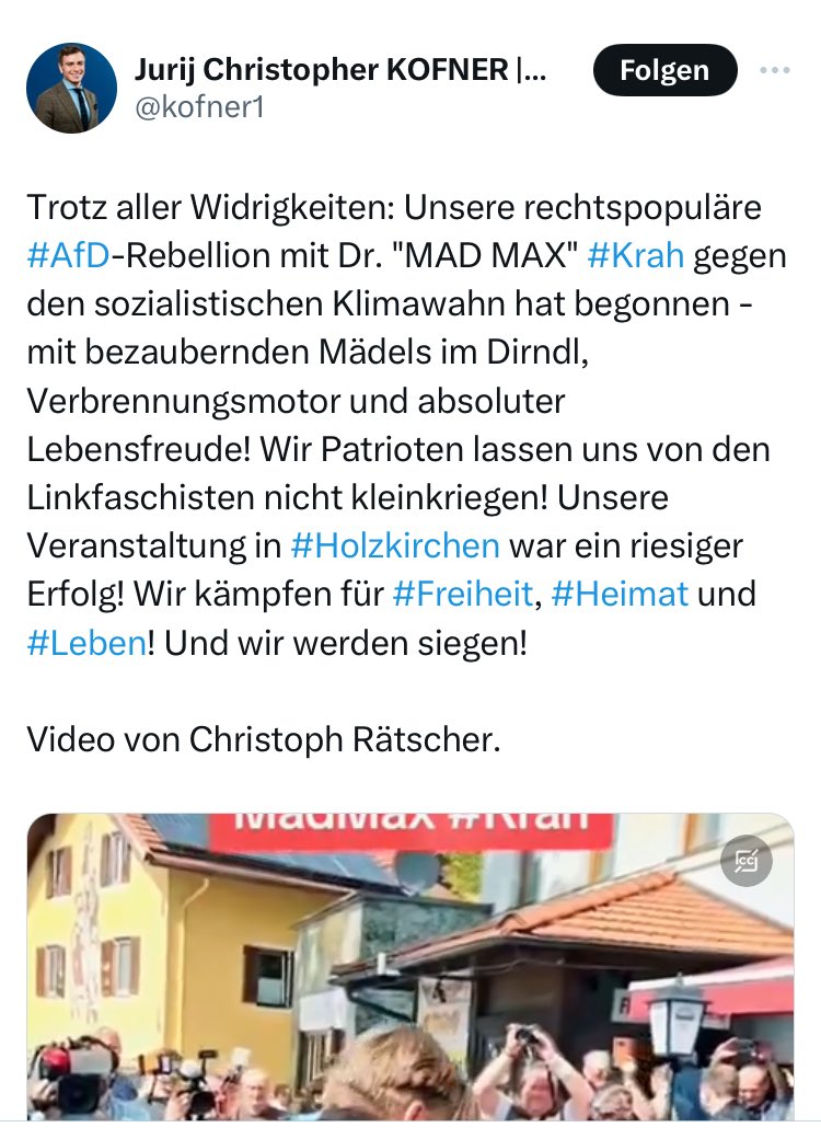 Sozialistischer Klimawahn.  
Da müssen schon bald alle Gehirnzellen den Ausgang gesucht und gefunden haben. 🙈