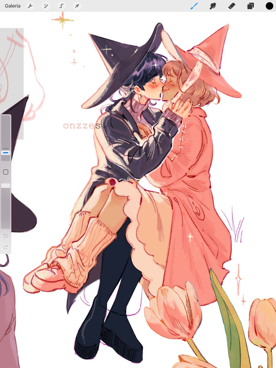 oh to be two sapphic witches.......... 🌷✨