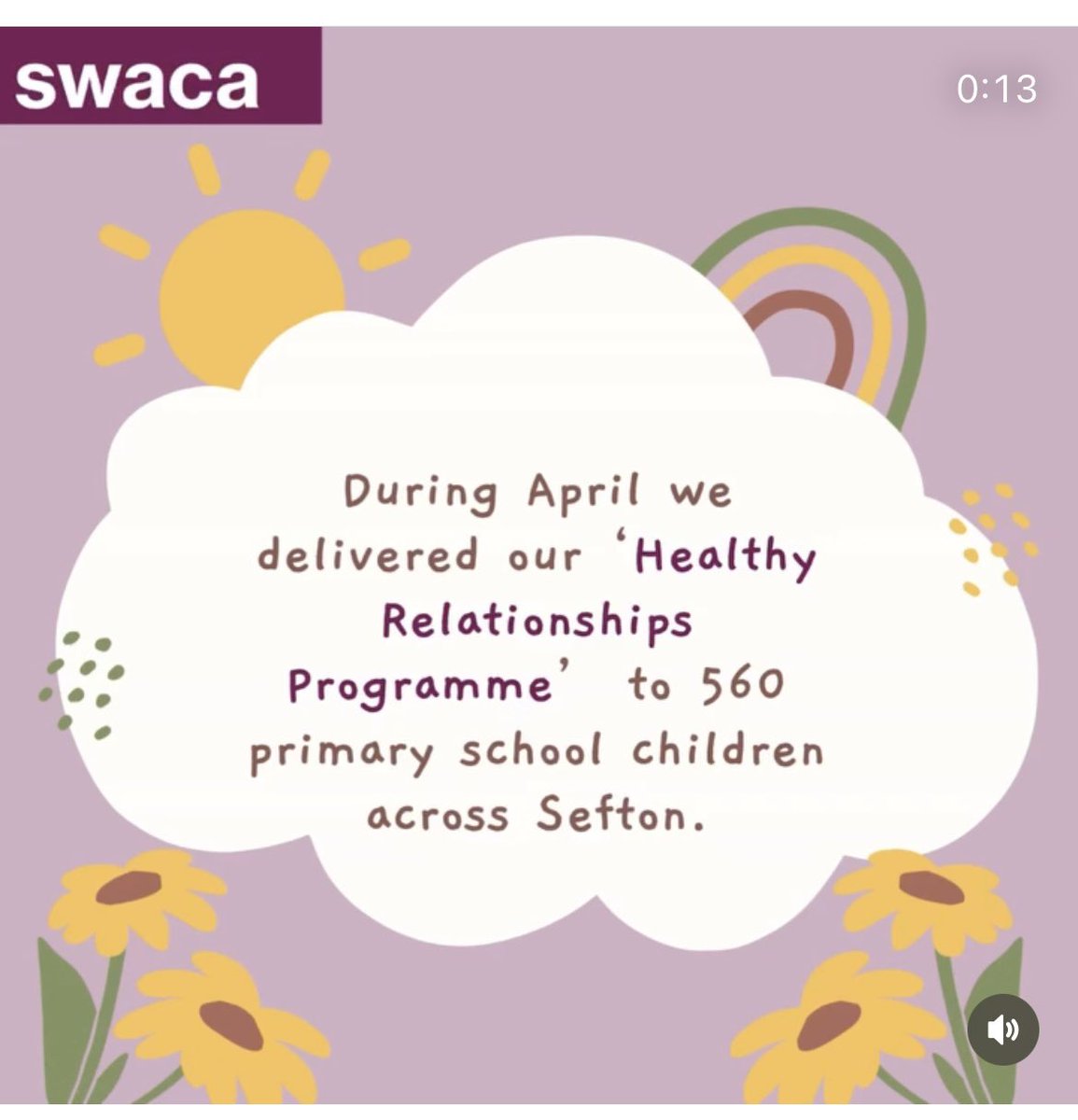 How amazing is this 💜💟👏🏼 If you are a @seftoncouncil primary or high school and would like to book a FREE healthy relationship workshop please contact katie.scott@Swaca.com to book your space.