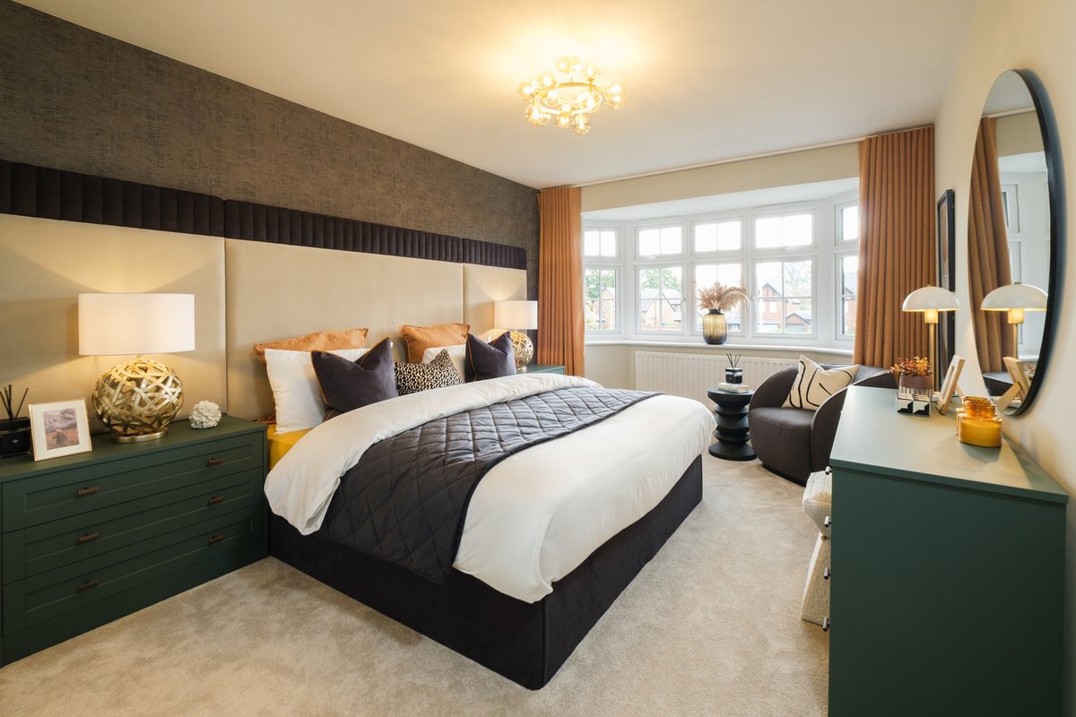 Fancy a challenge? 😆 Can you spot which housetype this is? Note: each bedroom has it's own en-suite! 😏 Comment below and tune in on Wednesday to see if you got it right! #InteriorDesign #InteriorInspo #Interiors #KitchenDesign #BedroomDesign #BedroomInspo #Redrow #RedrowHomes