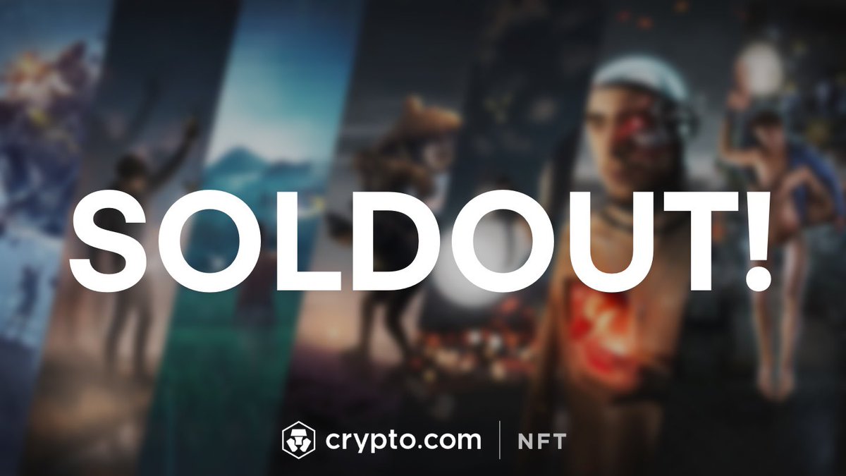 SOLDOUT! on ‘Surreal Emotion’ Drop😱🥳 0/280 Mystery Packs on @cryptocomnft ✅Special Thanks to the new 83 out of a total of 1018 collectors holding this art drops. Congrats!💎🔥 #CROfam Post your piece below!🫶🏻👇🏻