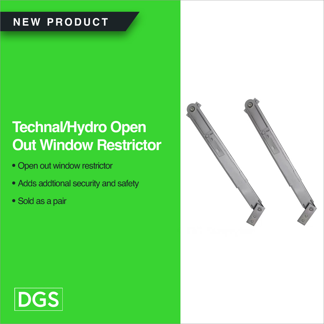 DGSupplyline's tweet image. Latest product! @TechnalUK open out window restrictor. This component adds extra security and safety to windows that open outwards.

Find out more
dgsupp.uk/technal-hydro-…

#windowhardware #HomeSecurity #hardtofindhardware