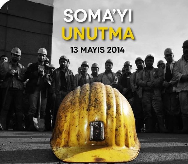 Soma'da 301 işçi madende katledileli 10 yıl oldu. Sermayenin sırtı sıvazlandı. Erdoğan madenci yakınlarına ölümlerin fıtrat olduğunu söyledi, ikna olmayanı tekmeletti. İşçi katili sermaye ve işbirlikçisi Akp İktidarı Soma'yı, İliç'i, Ermenek'i unutturamayacak, verecekleri