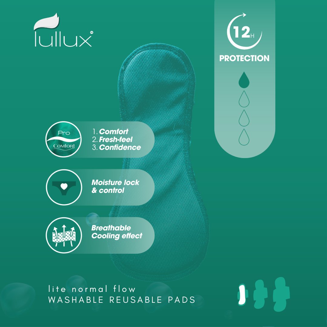 🌸 Discover the Difference with Lullux Lite Normal Flo Pads! 

Our ultra-thin design provides a feather-light feel while ensuring all-day freshness and protection for your normal flo days.
#ComfortYouDeserve 
#reusablesanitarypads 
#periodfriendlyworld 
#MHDay2024