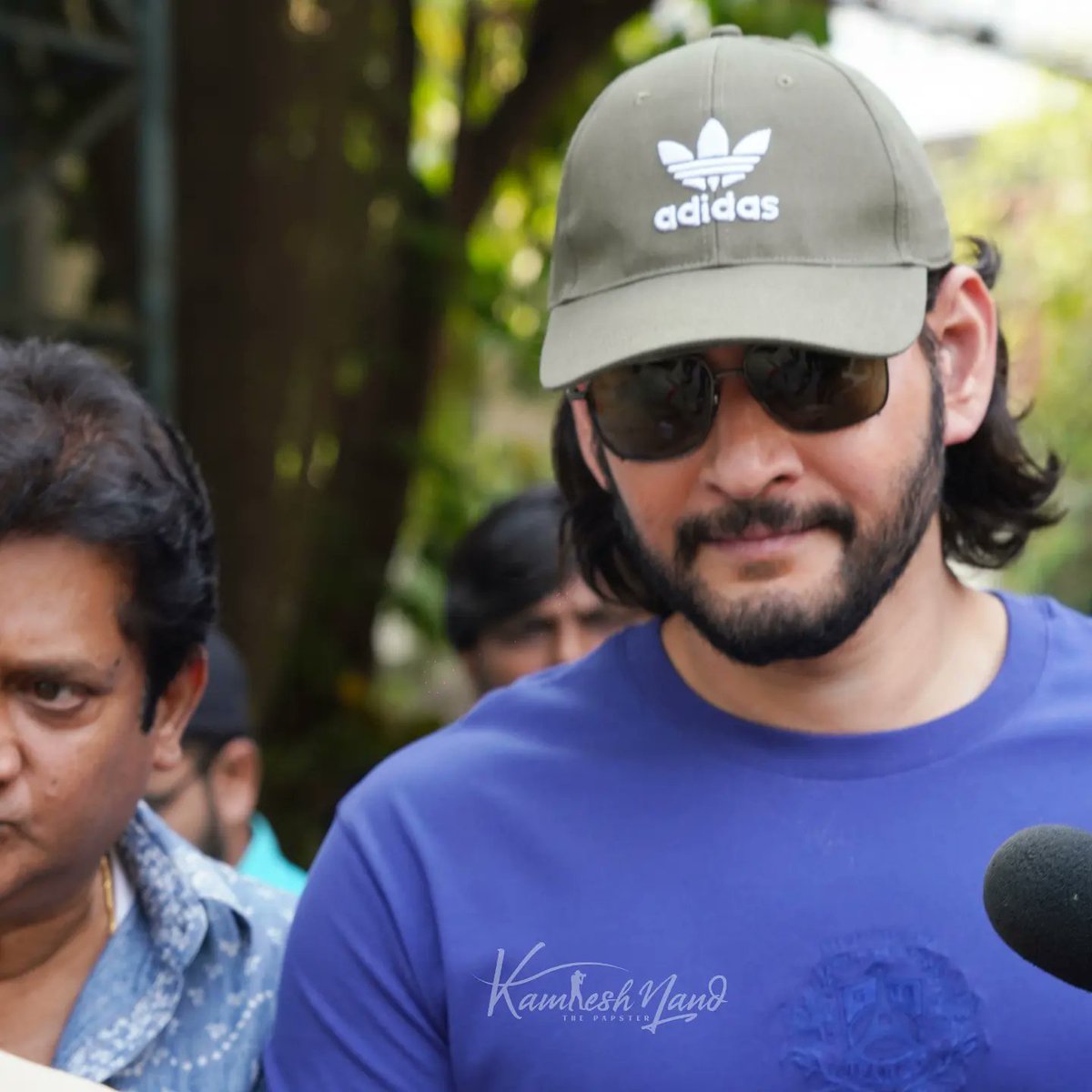 Superstar #MaheshBabu with namrata snapped post casting vote in Hyderabad