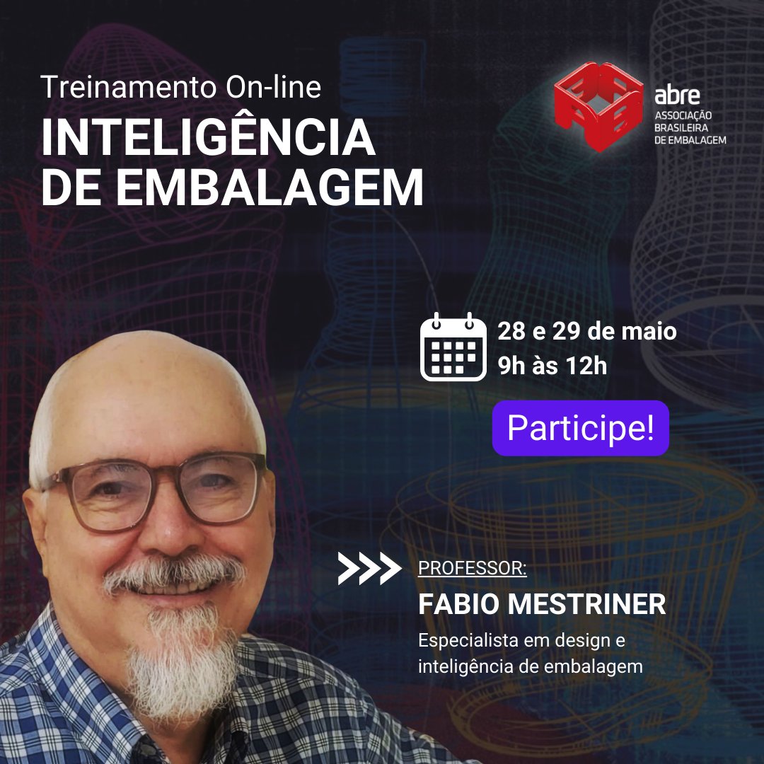 Participe do treinamento on-line “Inteligência de Embalagem” nos dias 28 e 29 de maio

embalagemmarca.com.br/2024/05/inteli…

#publi #embalagemmarca #abre #embalagem #embalagens #treinamentos #cursos @embalagembrasil