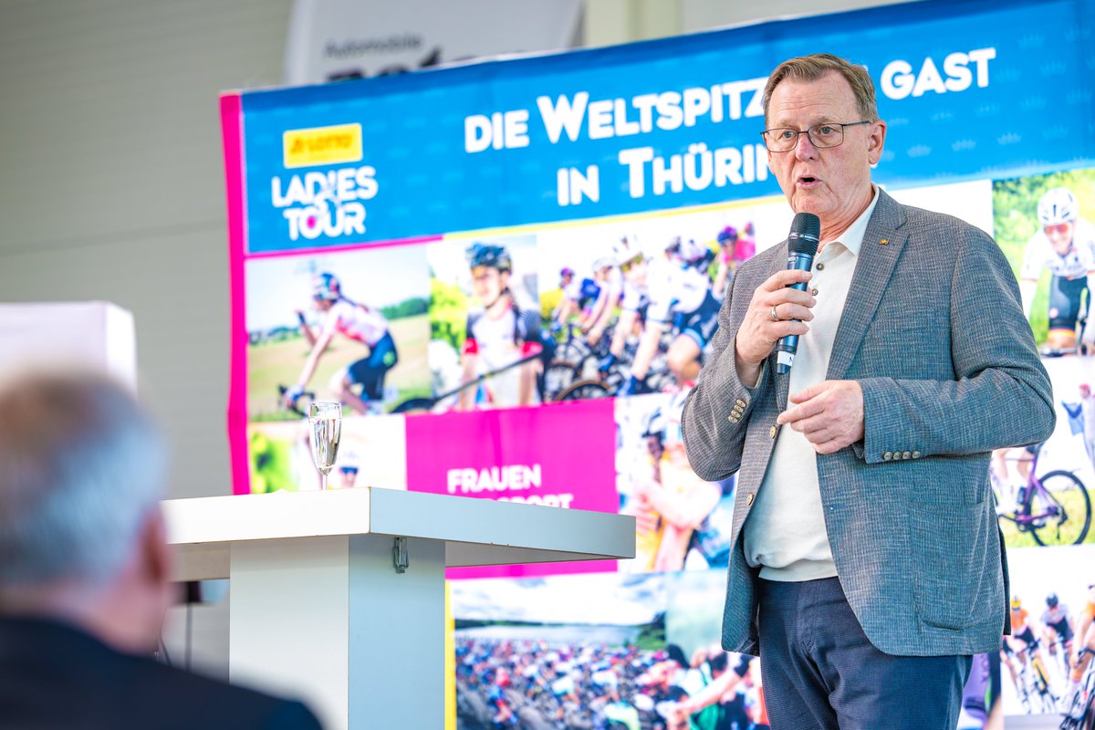 „Es ist DAS Ereignis schlechthin, wenn es um Radsport, insbesondere den Frauenradsport, geht. Die Lotto Thüringen Ladies Tour ist ein Radsportereignis aus Thüringen für ganz Deutschland. Es ist wunderbar, dass wir nun bereits in der 36. Auflage starten“, so Ministerpräsident