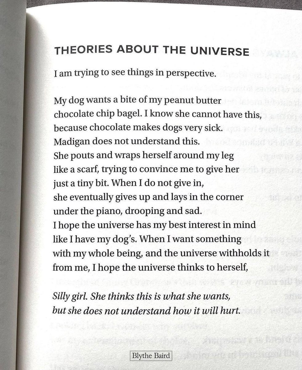 I was eating a Kit Kat and Nami really wanted some. I couldn’t give her any because chocolate is very bad for dogs. While I was looking at her sad face and g feeling super guilty, I was reminded of this poem.