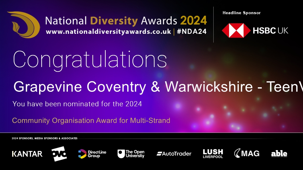 We have been nominated for the National Diversity Awards! To help us become finalists please vote for us here: nationaldiversityawards.co.uk/awards-2024/no… #NDA24