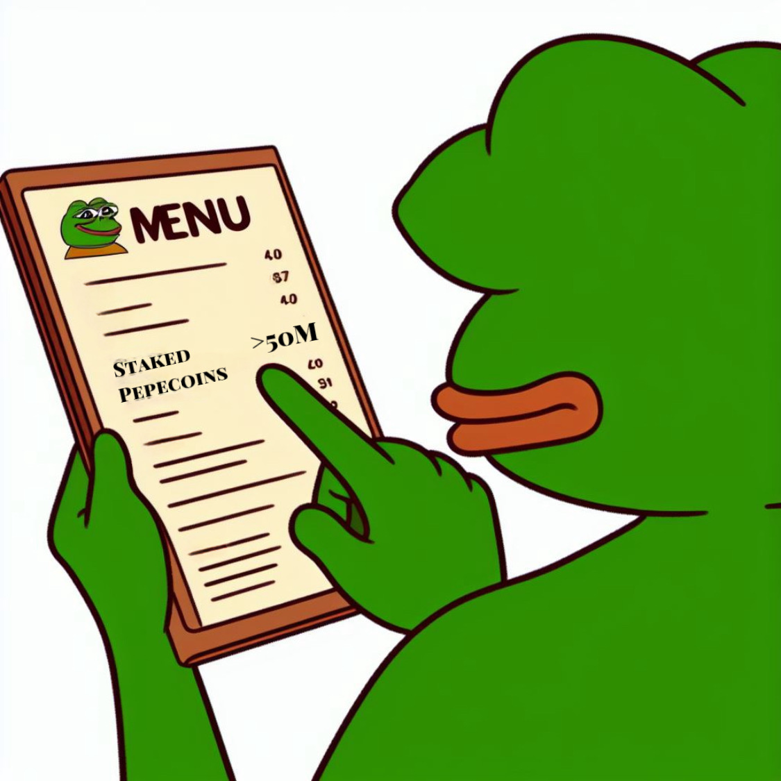 pepecoins's tweet image. GM

The more than 50M staked PepeCoins in the new contract look tasty! 👀