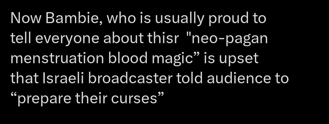 Yes ofc someone who practices witchcraft will be more upset about curses then your typical reddit atheist huh wtf is this brain rot?