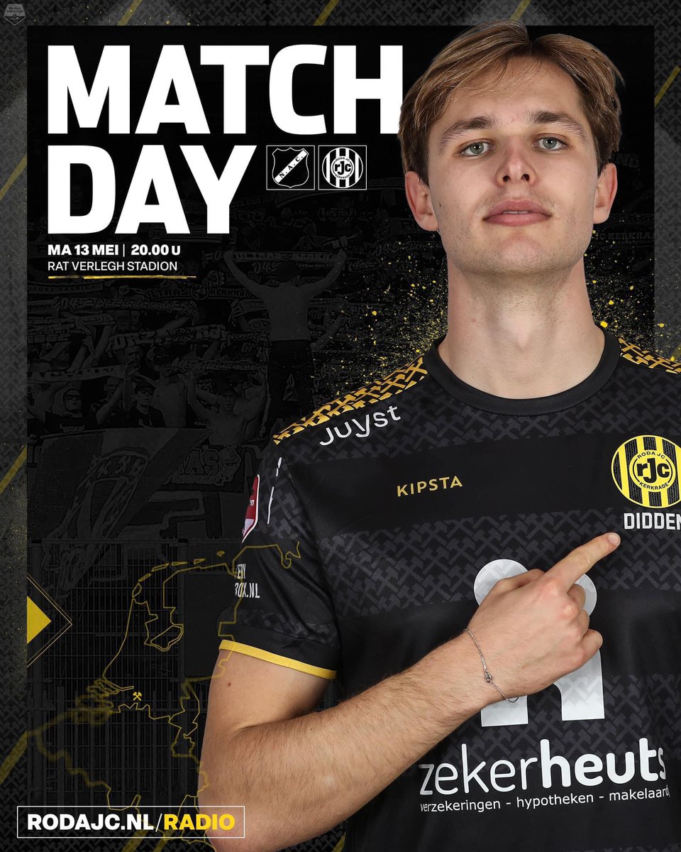 𝑹𝑨𝑫𝑰𝑶 𝑹𝑶𝑫𝑨 🎧

Vanavond niet in de gelegenheid om naar NAC Breda - Roda JC te gaan? Luister vanaf 19.30 uur live mee met 𝗥𝗮𝗱𝗶𝗼 𝗥𝗼𝗱𝗮 via JUKE! ⤵️

📻 rodajc.nl/radio

🗣 Vanaf 19.30 uur live met de voorbeschouwing.

#RodaJC #RadioRoda #KoraalMedia #JUKE