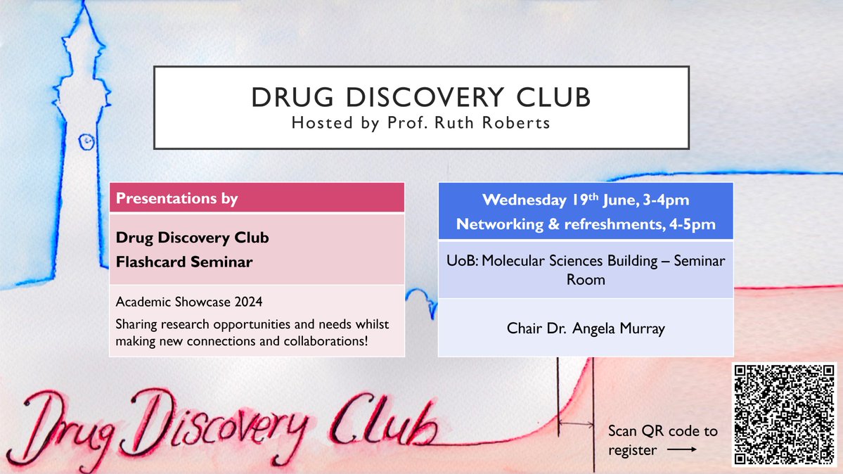 The first DDC academic showcase for 2024 is here! Several academics will be sharing their research & collaboration opportunities and needs, skills on offer & more! Come along & see what research opportunities you can benefit from! #drugdiscovery #research tinyurl.com/y4djcv3a