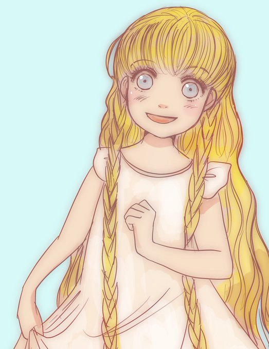 「blonde hair child」 illustration images(Latest)