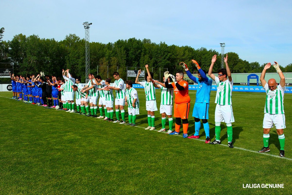 ¡La tercera fase de #LaLigaGenuine en Burgos ha finalizado!⚽️ ¡El #BetisGenuine vuelve a casa feliz por un gran fin de semana! 💚☺️