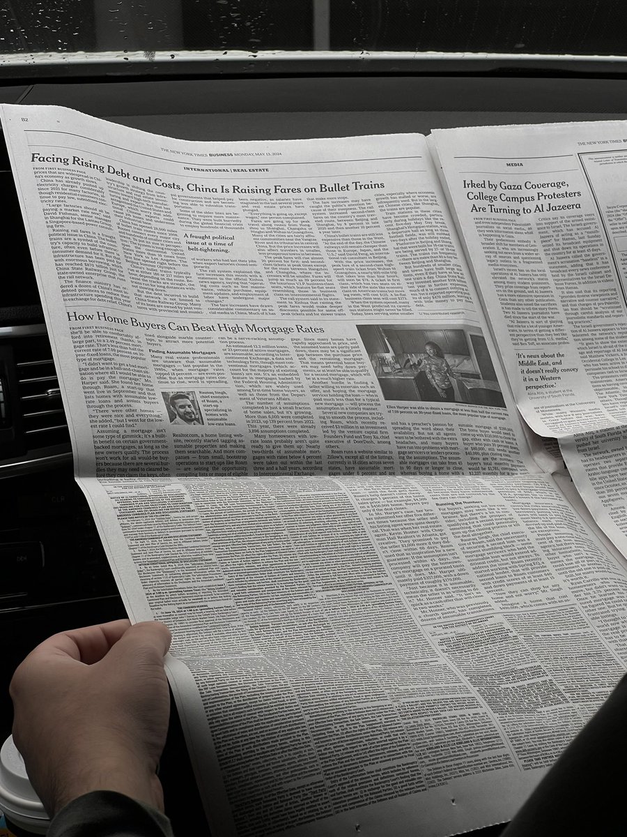 Raunaq Singh (@raunaqsingh87) on Twitter photo Pick up a copy of the New York Times today to discover a time machine Pick up a copy of the New York Times today to discover a time machine