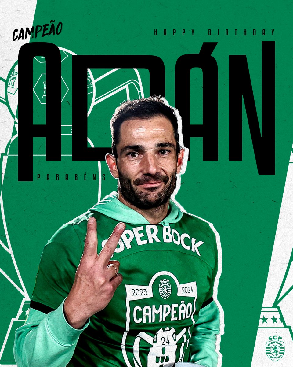 O nosso guardião @AntonioAdan13 celebra hoje o seu aniversário 🥳 Parabéns, Leão! 🦁 #BDaySCP