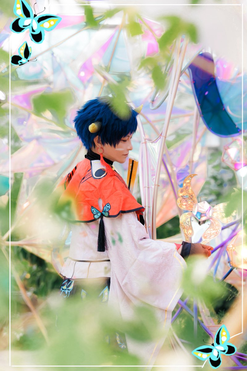 【コス注意/enst】

                     🎋丑参り🎋
                    ー 伏見弓弦 ー

撮影 @qiug929 
 #HANA_cos