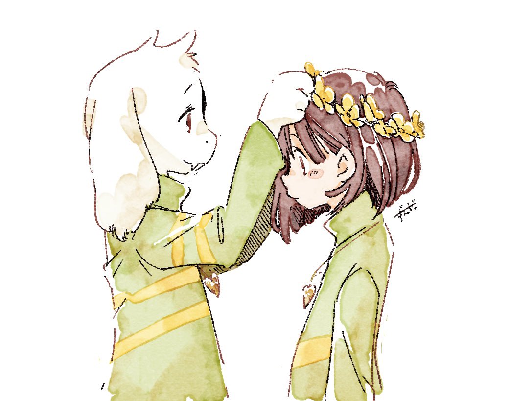 Chara(Undertale) 「Your best friend 」|ずんだ🍩のイラスト