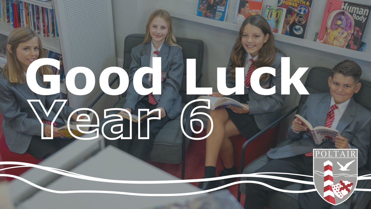 As SATs week begins, we just wanted to take a moment to wish all Year 6s the very best of luck!
Sending lots of positive vibes your way, from all of us at Poltair School. <a href="/CeltAcademies/">Cornwall Education Learning Trust</a>