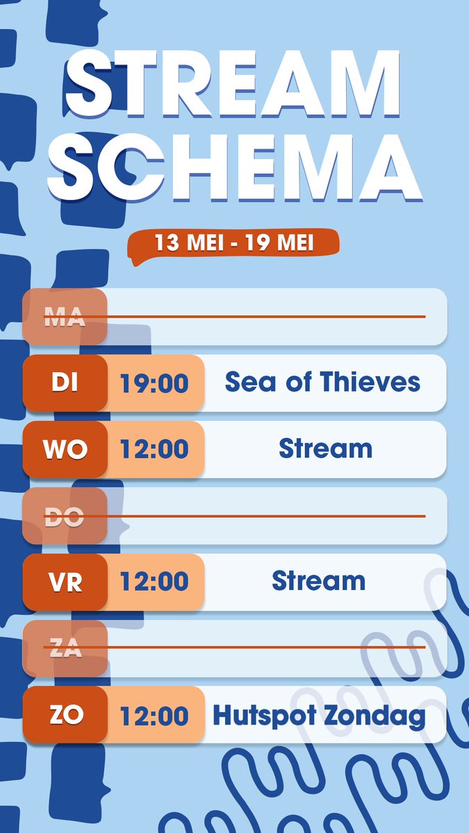 Deze week laat ik mijn verstandskiezen trekken op donderdag. Iemand tips? Hopelijk voel ik mij weer goed genoeg voor de vrijdag stream! 😅