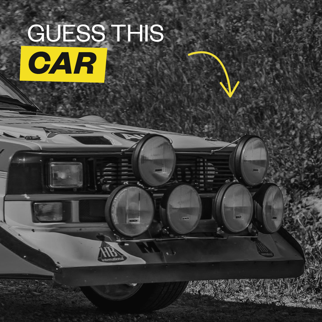Can you identify this iconic rally car? It transformed the rally scene in the 1980s with its revolutionary all-wheel drive. 

Drop your guess in the comments!

#CarChallenge #GuessTheCar #RallyLegends #AudiQuattro #onGRID