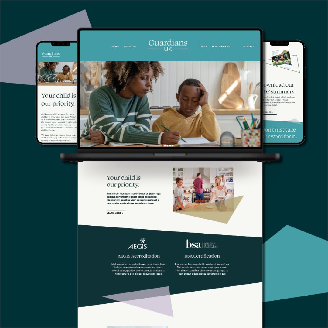 quantockstudio's tweet image. Discover the sleek, modern brand and website that Quantock crafted for Guardians UK - an organisation devoted to taking care of students across schools in the south of England and Wales. Take a dive into their world and see the results for yourself!

guardiansuk.com