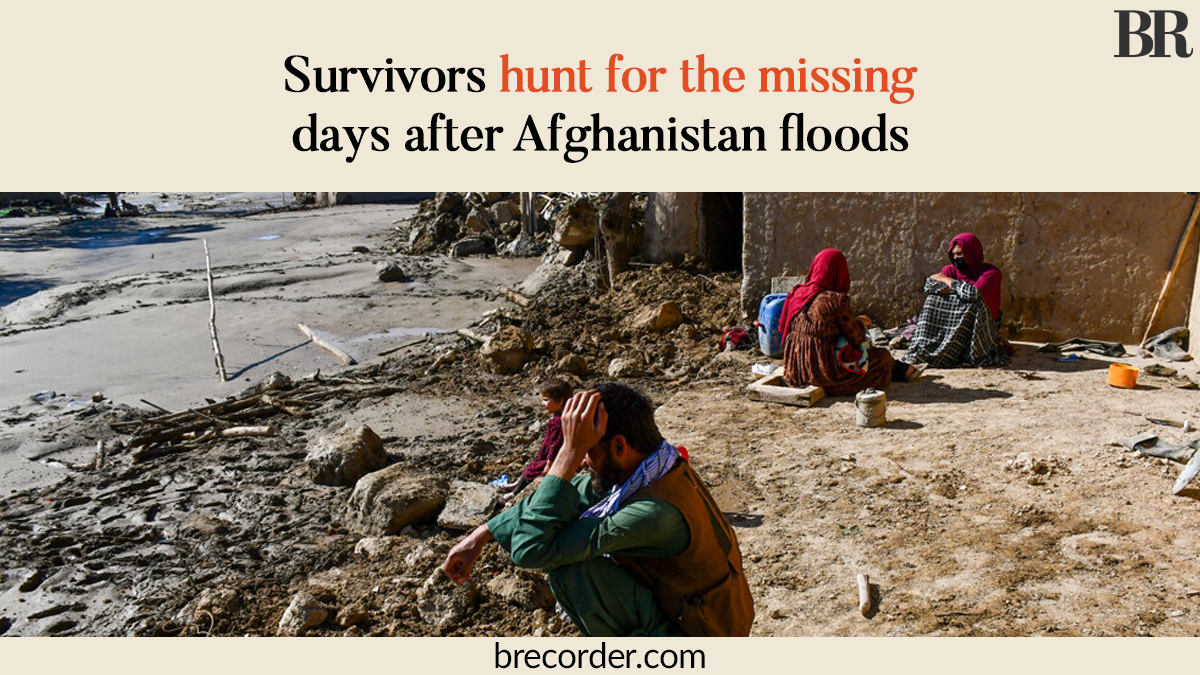 Survivors of flash floods in Afghanistan’s northern Baghlan province were still searching for the missing on Monday, days after torrents of water ripped through villages, killing hundreds. Read more: brecorder.com/news/40303170/… #Afghanistan #Floods