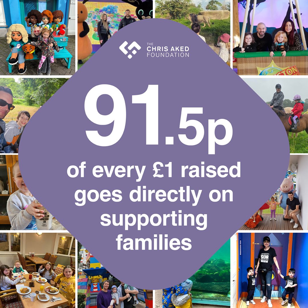 We're very proud that 91.5p of every £1 raised goes directly on supporting families.

We're a small, but mighty team and try to keep our outgoings low so we can support as many families as possible. Thanks to everyone who donates or raises money 🤍

#akedarmy #supportingfamilies