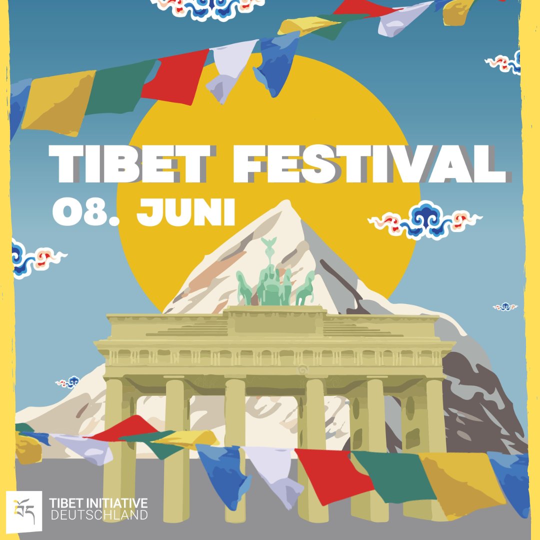 Am 8. Juni ist es soweit! Wir feiern unser 35. Jubiläum mit einem spektakulären Tibet Festival in der Alten Münze Berlin. Jetzt vormerken und vorbeikommen.

📅 8. Juni 2024
🕒 15:00 bis 22:00 Uhr
📍 Alte Münze Berlin
🎫 Eintritt: Frei / 13 €