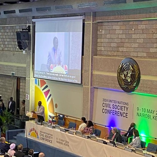The UN Civil Society Conference was wrapped up in Nairobi last week 👏🇺🇳
Secretary General @antonioguterres and 🇰🇪President @WilliamsRuto heard the messages from #2024UNCSC and delivered their concluding remarks; civil society has a key role in accelerating change. #PactForFuture