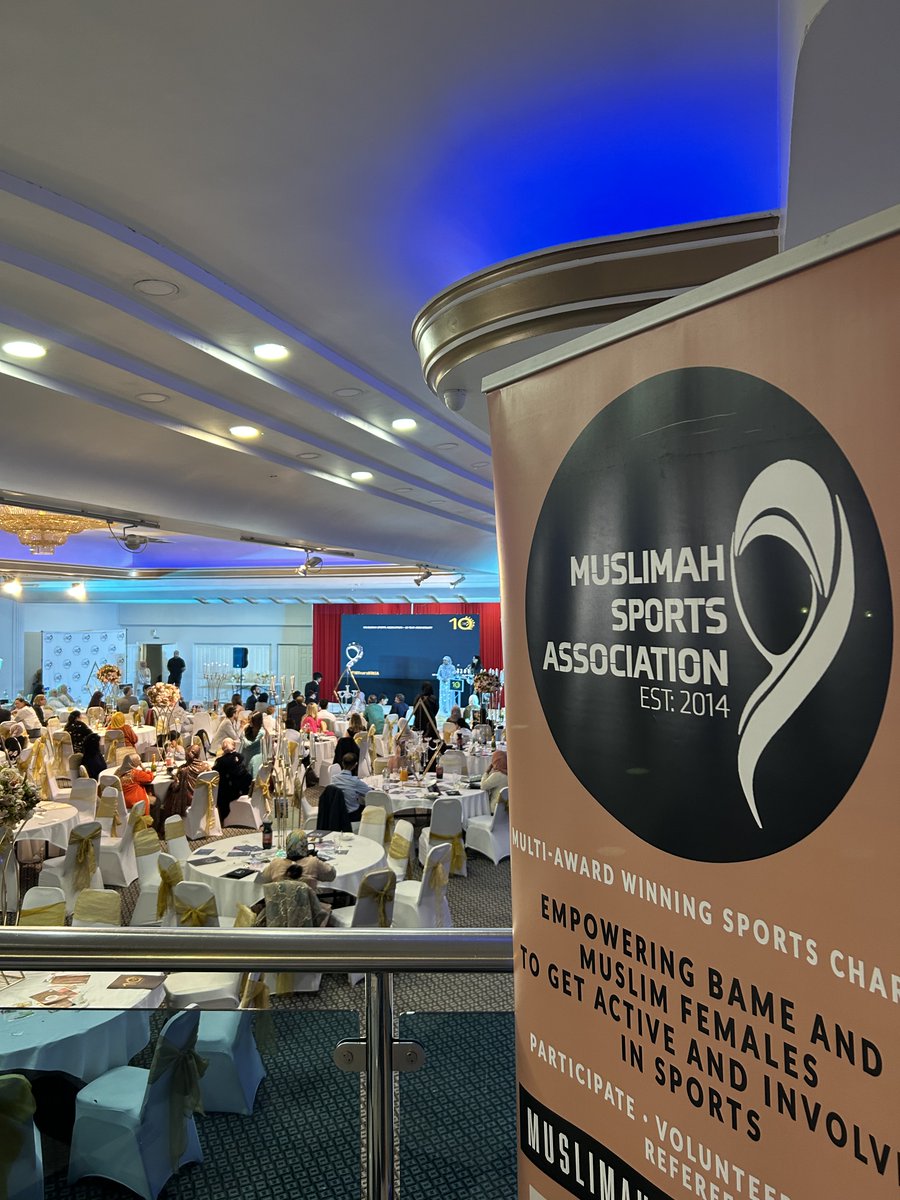 On Friday, we attended the @MuslimahAsso 10-Year Anniversary Awards to celebrate the achievements of pioneering Muslim women from across the sport and physical activity sector - recognising the outstanding women who strive to break down barriers and open doors across the nation✨