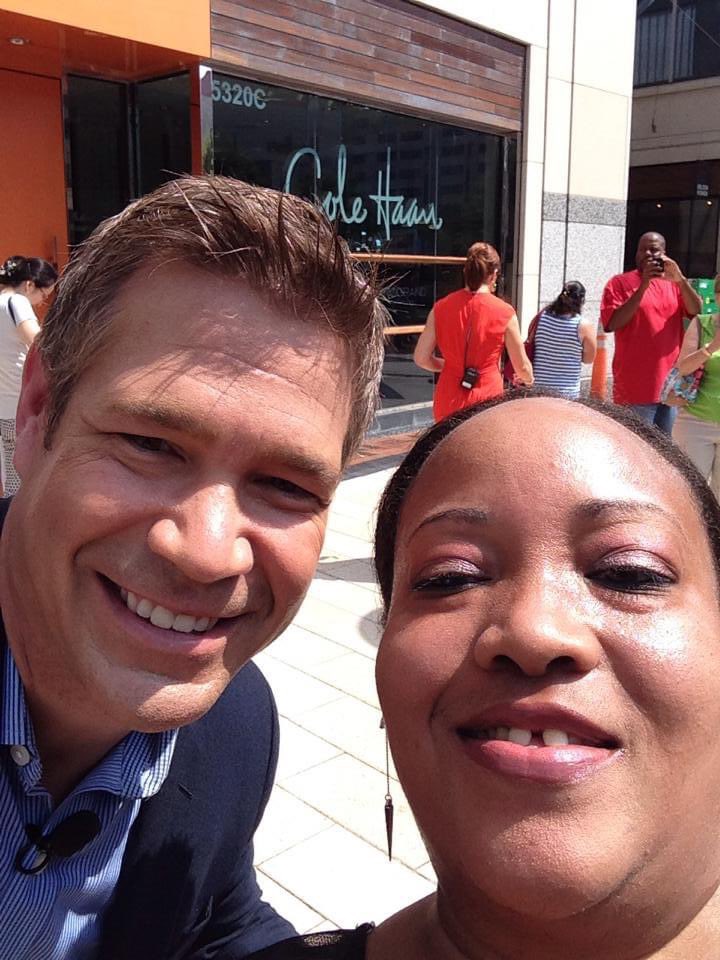 nevamind09's tweet photo. #fox5dc When I heard that this is the tenth anniversary of Zip Trip, I dug into my archives and found these gems from the first series of Zip Trips back in 2014 at Friendship Heights!!! @stevechenevey still as handsome as ever!!! 😁😁😁😁 https://t.co/AJhU0FnrWd