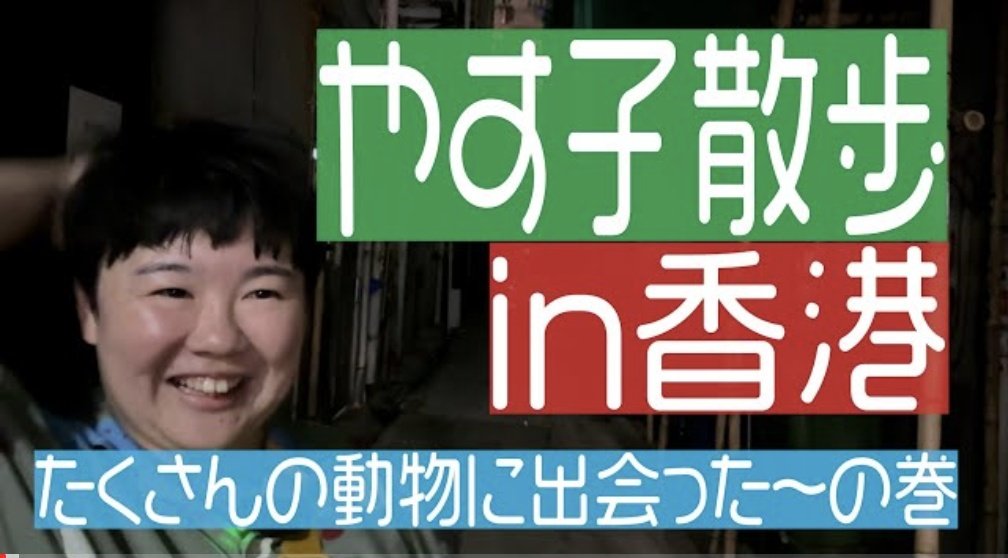 プライベートやす子【ややややす子】 香港を散歩中に気になる路地を通ってみたり買い物などしてます✨✨✨ よかったらのんびりご飯を食べながら見てくださいね〜😆😆😆😆 ↓ここから youtu.be/Fv01VP6mYcY?si…