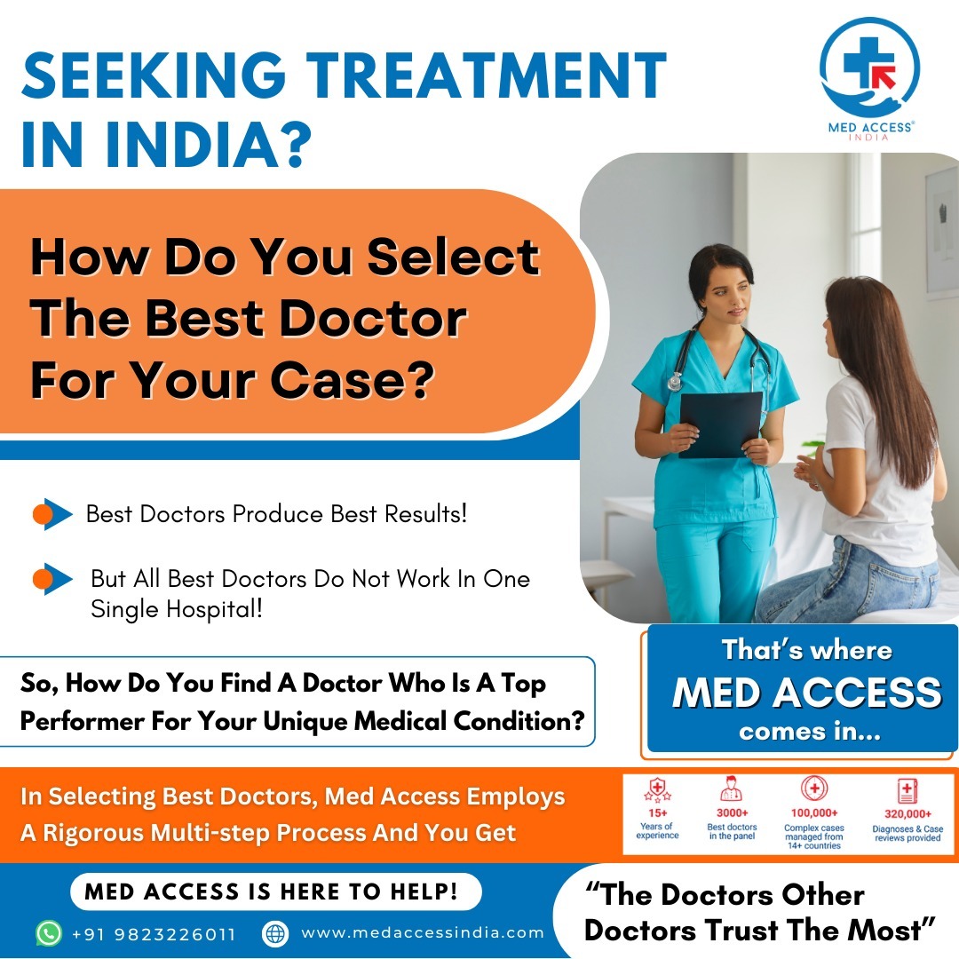 MedAccess_India's tweet photo. When seeking treatment in India, How do you select the best doctors for your case?
#MedAccessIndia #MedicalCaseManagement  #HealthcareSolutions #PatientCare #MedicalTourism #TreatmentOptions #SurgerySuccess  #AfricaMedicalTreatment #Africa #HealthyAfrica https://t.co/zuAfUfK8CE