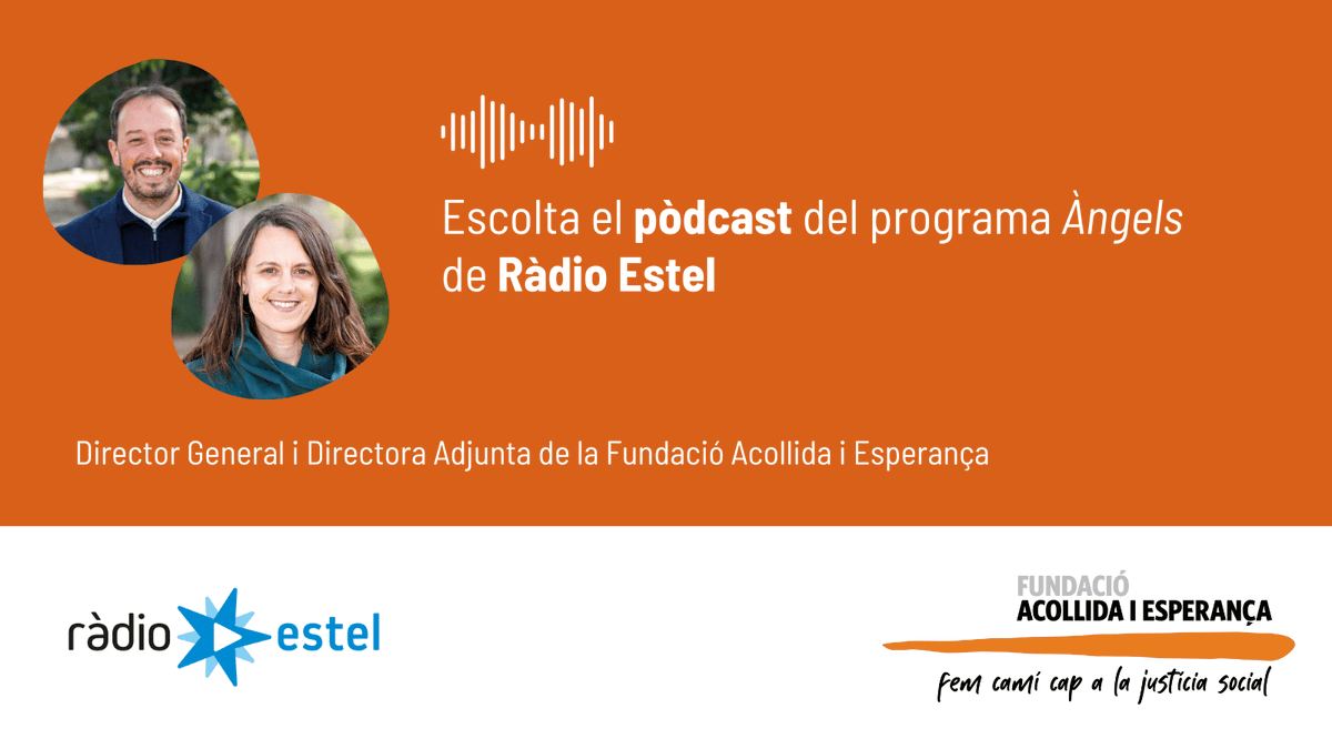 Si et vas perdre l'entrevista de @radioestel a #AcollidaiEsperança aquí tens el pòdcast 🎙️▶️ : acollida.org/2024/05/la-lai…