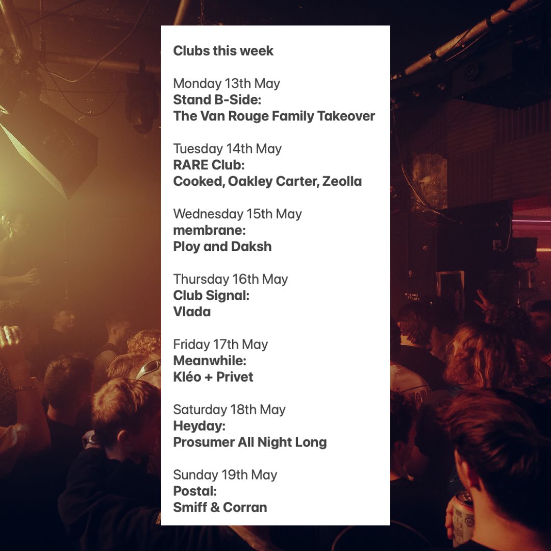 Clubs this week, tickets: ra.co/clubs/13319