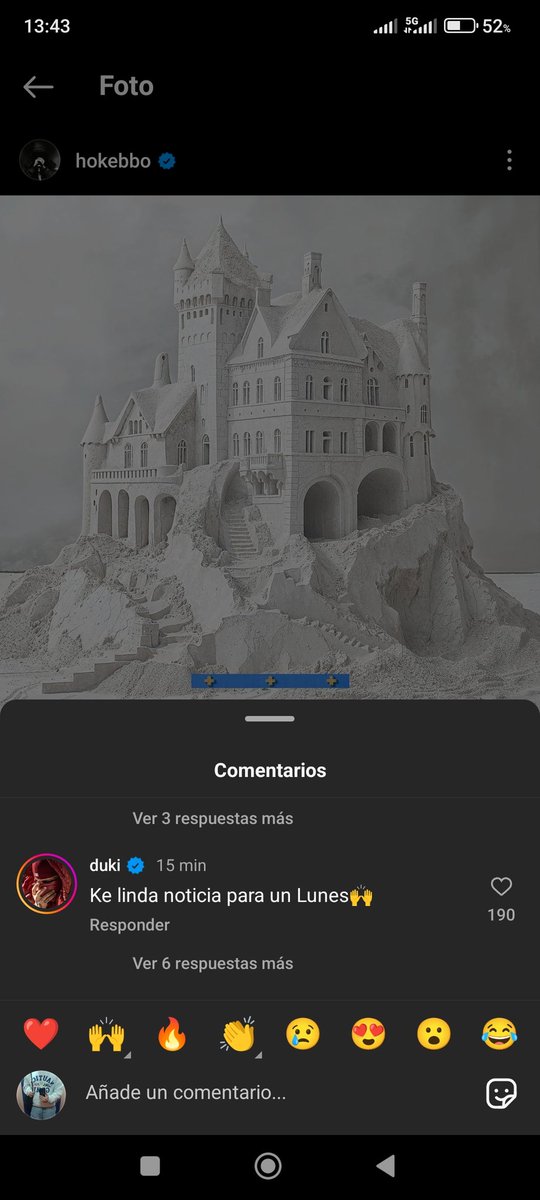 Artupaa's tweet photo. Venga ya, el Duki comentando a hoke también, LUNES DE ESQUIZOFRENIA https://t.co/Z51NkhoHcS