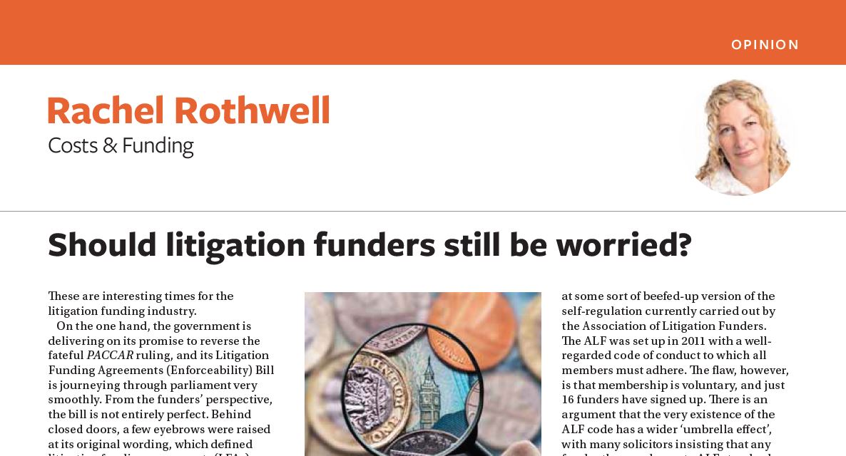 What to expect from the CJC's review of #litigationfunding - see my latest column in the digital Law Society Gazette:
edition.pagesuite.com/html5/reader/p…