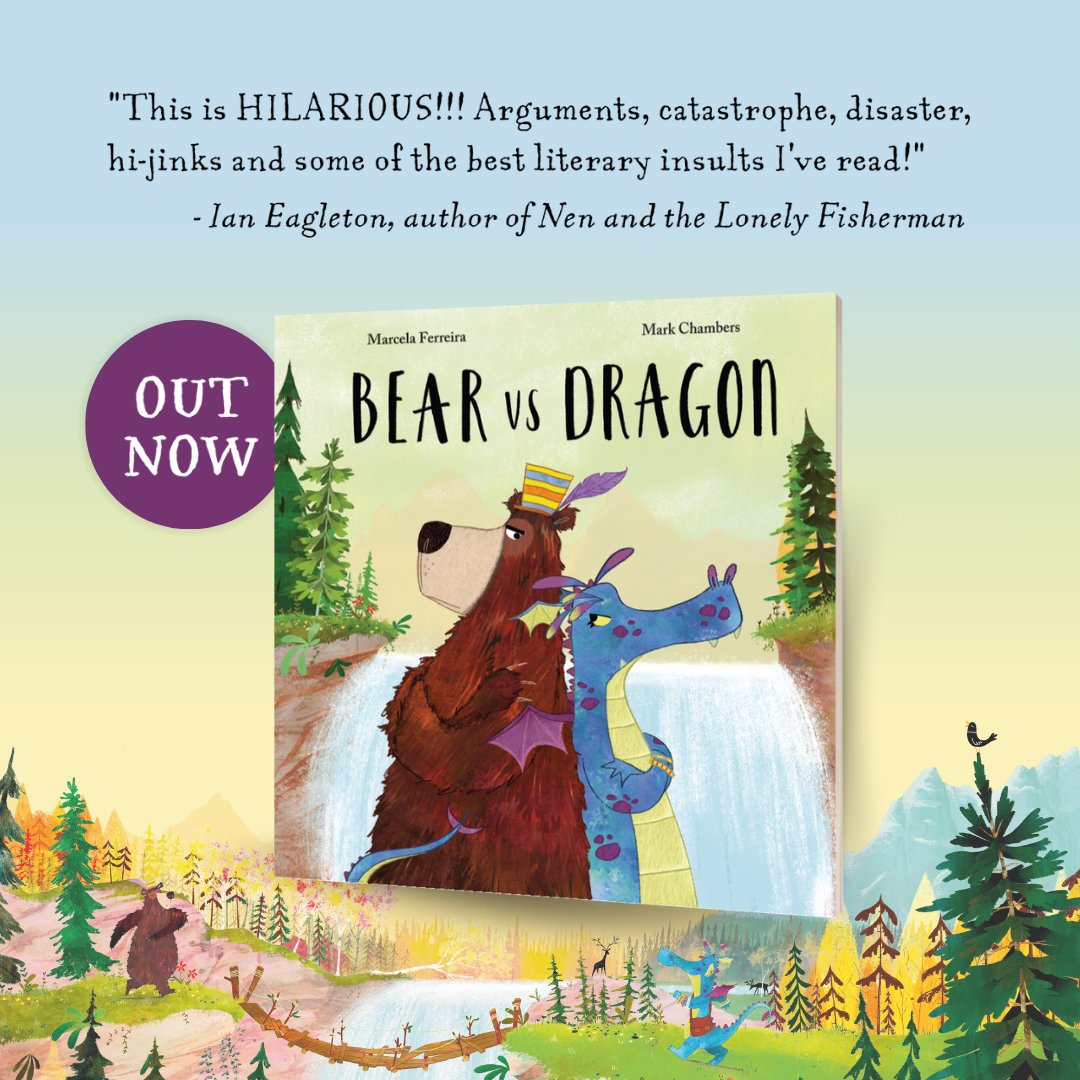 'This is HILARIOUS!!! Arguments, catastrophe, disaster, hi-jinks and some of the best literary insults I've read!' - @MyEagletonIan, author of Nen and the Lonely Fisherman Bear vs Dragon is OUT NOW! 🖋 @marcelafwrites 🎨 @markAchambers