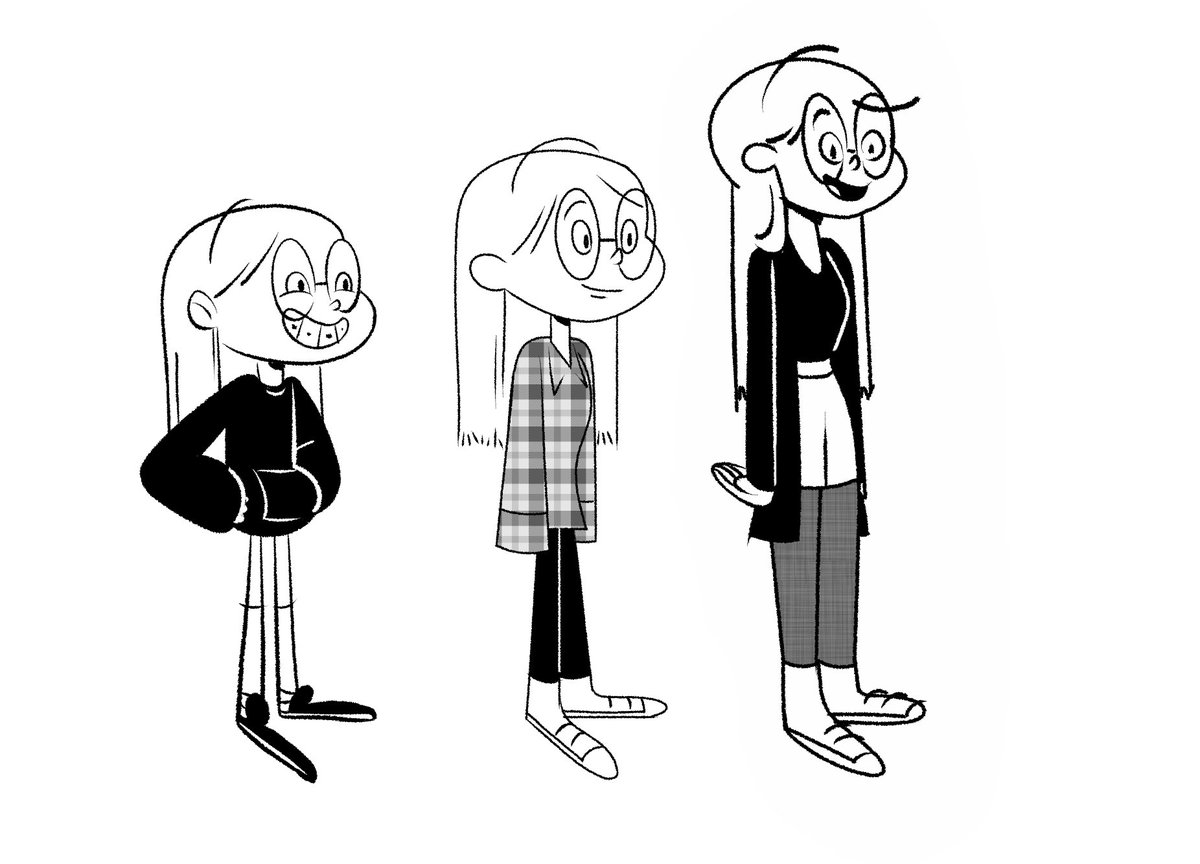 heroinstitute's tweet photo. Milestones and updates!milestones and updates! Character sheets, character sheets, character sheets!*
I think we landed on an outfit!
*to the tune of lunch lady land
#drawing #art #CharacterSheet #characterdesign #milestones #updates #outfit #kiddo #navybeans https://t.co/irJVPJ4Qsx