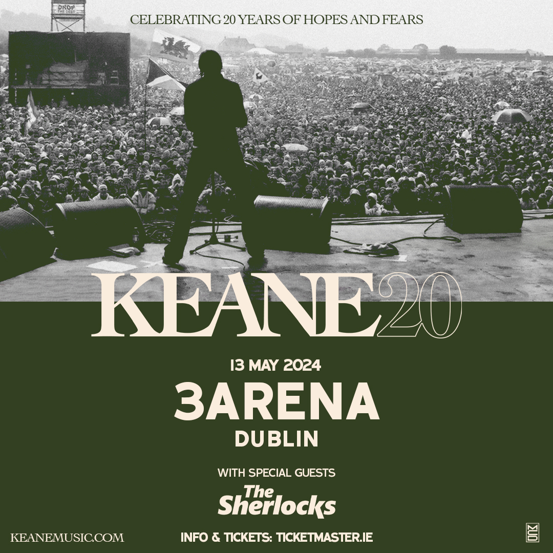 EXTRA TICKETS RELEASED ✨ A limited number of extra production hold tickets are now available for @keaneofficial at @3ArenaDublin tonight! 🎟️ - bit.ly/Keane-TM